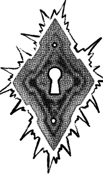 an ornate lock